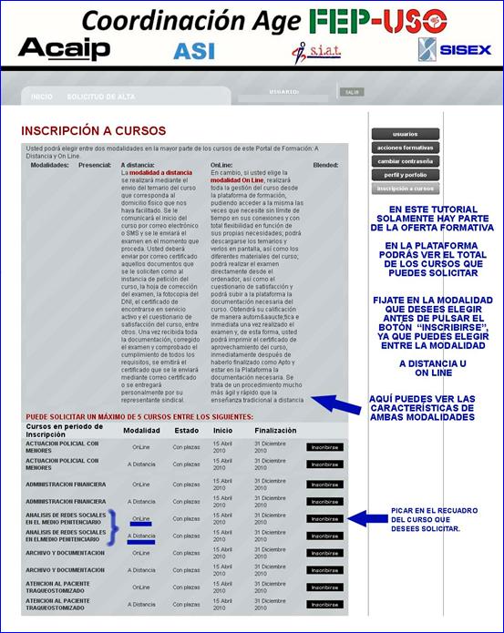 RELACION CURSOS inscripcion instrucciones reducido